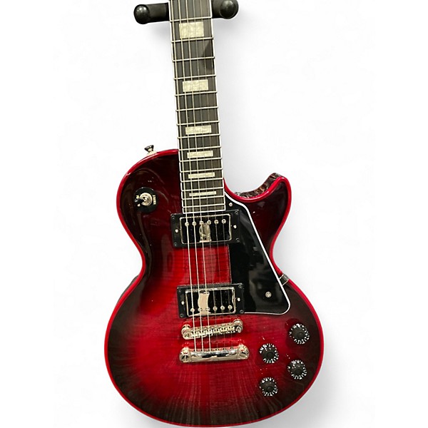 Used Epiphone Custom Widow Red Burst Solid Body Electric Guitar