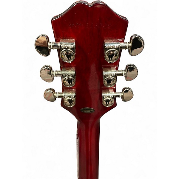Used Epiphone Custom Widow Red Burst Solid Body Electric Guitar