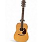 Used Eastman HE120 Natural Acoustic Guitar