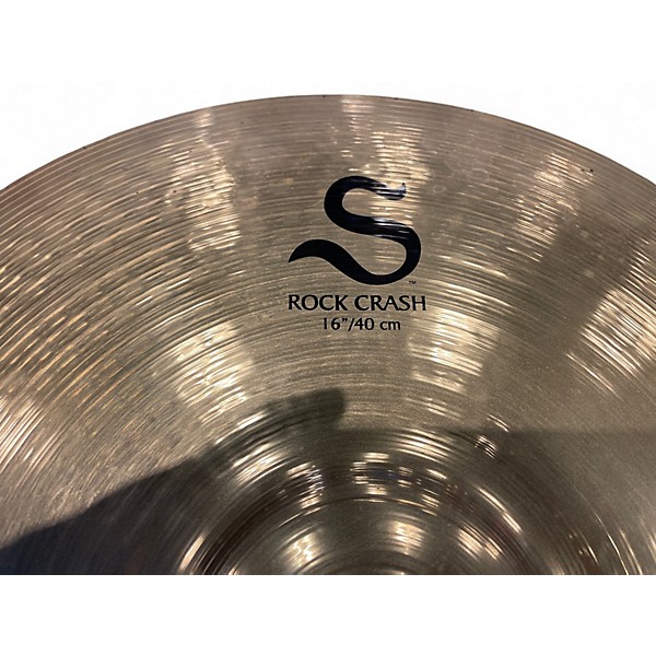 Used Zildjian 16in S SERIES ROCK Cymbal