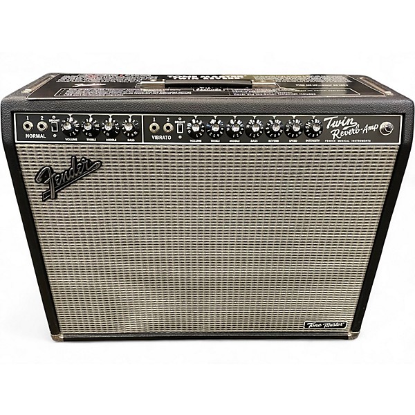 Used Fender Twin Reverb 2x12 Tube Guitar Combo Amp