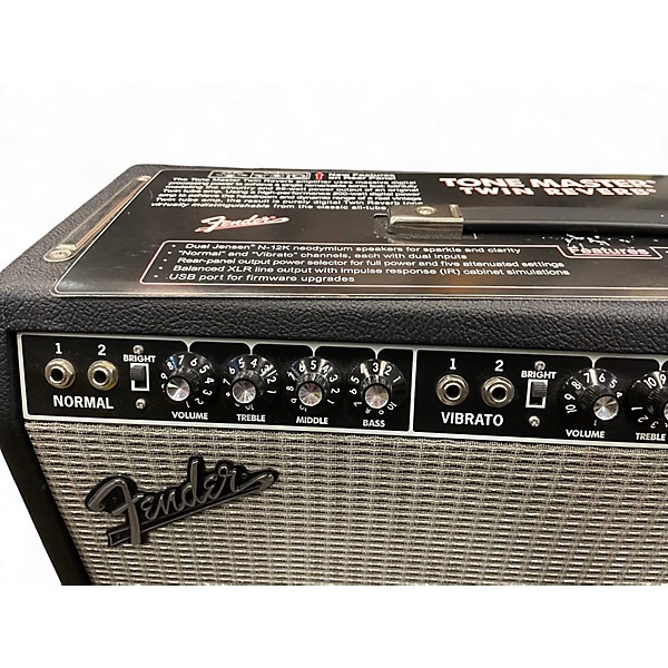 Used Fender Twin Reverb 2x12 Tube Guitar Combo Amp