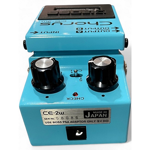 Used 2025 BOSS CE2W Waza Craft Chorus Effect Pedal