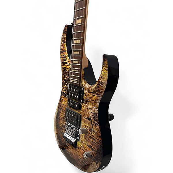 Used Dean Michael Angela Batio MAB Gold Relic Solid Body Electric Guitar