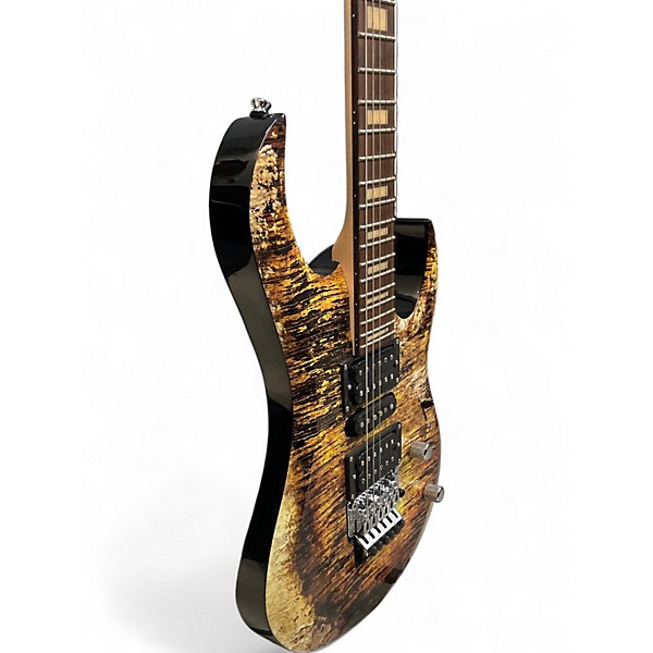 Used Dean Michael Angela Batio MAB Gold Relic Solid Body Electric Guitar