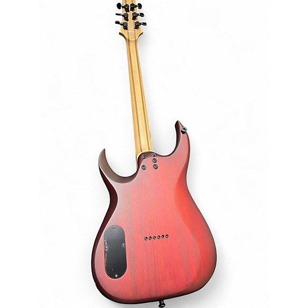 Used Schecter Guitar Research SUNSET EXTREME 6  Trans Crimson Red Solid Body Electric Guitar