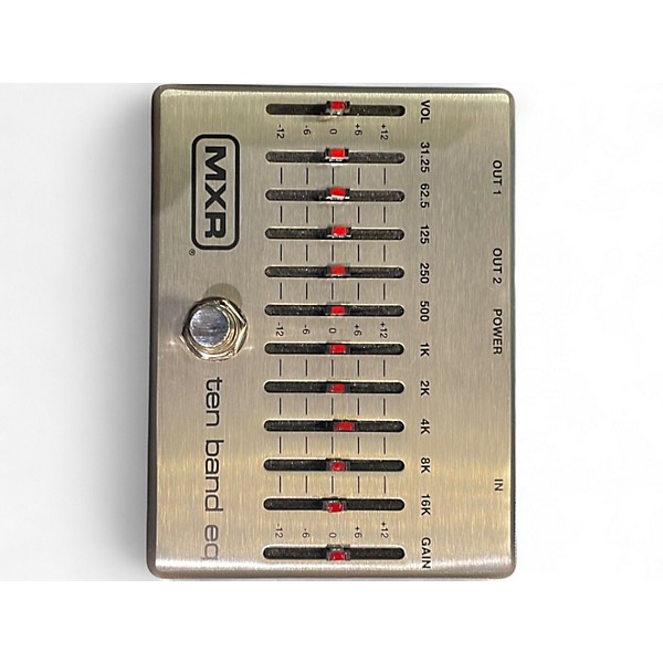 Used MXR M108S 10 Band EQ Pedal