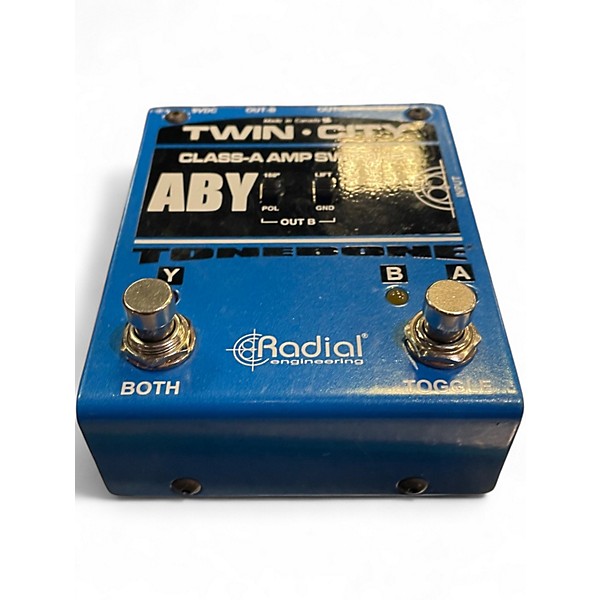 Used Radial Engineering Bones Twin City ABY Bypass Pedal
