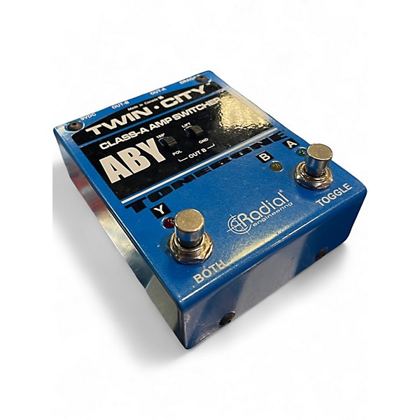 Used Radial Engineering Bones Twin City ABY Bypass Pedal