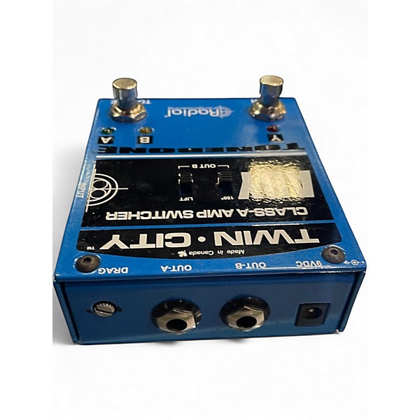 Used Radial Engineering Bones Twin City ABY Bypass Pedal