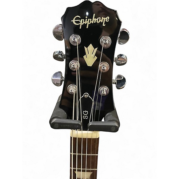 Used Epiphone SG G400 Silver Burst Solid Body Electric Guitar