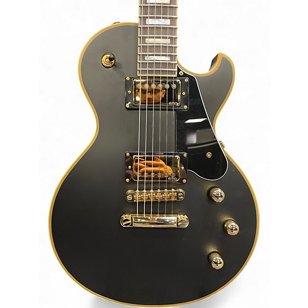 Used Schecter Guitar Research SOLO II CUSTOM MATTE BLACK Solid Body Electric Guitar