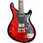 Used 2024 PRS S2 Vela Red to Black Fade Solid Body Electric Guitar