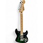 Used Fender Deluxe Stratocaster Green Solid Body Electric Guitar thumbnail
