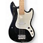 Used Squier BRONCO BASS Black Electric Bass Guitar