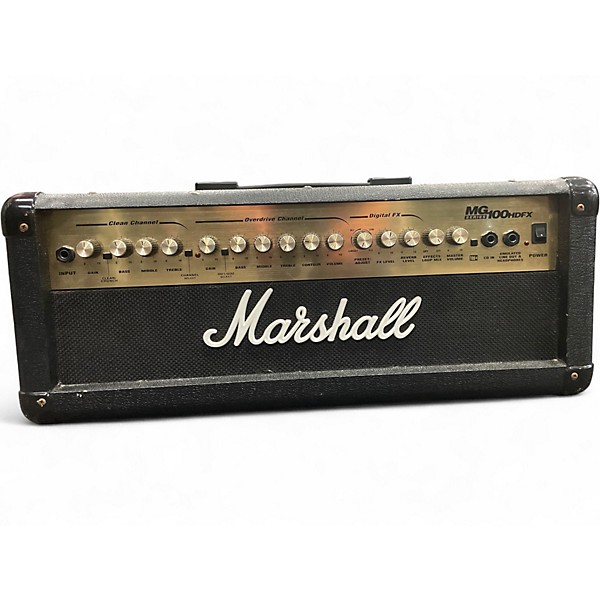 Used Marshall MG100HDFX 100W Solid State Guitar Amp Head