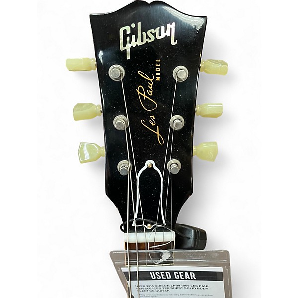 Used 2014 Gibson LPR9 1959 Les Paul Reissue ICED TEA BURST Solid Body Electric Guitar