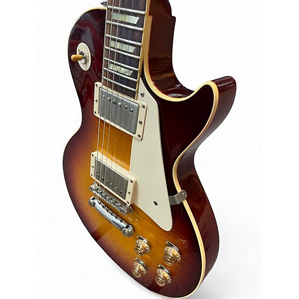 Used 2014 Gibson LPR9 1959 Les Paul Reissue ICED TEA BURST Solid Body Electric Guitar