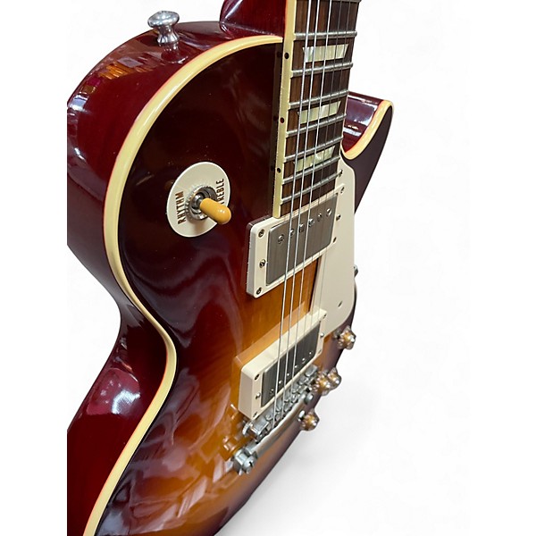 Used 2014 Gibson LPR9 1959 Les Paul Reissue ICED TEA BURST Solid Body Electric Guitar