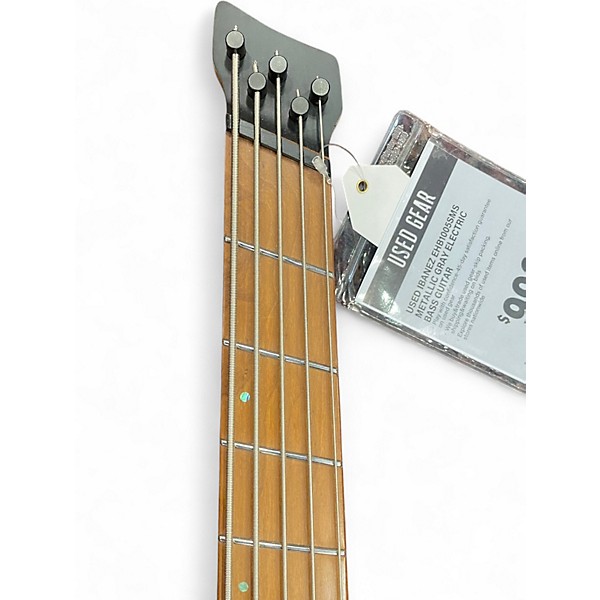Used Ibanez EHB1005SMS Metallic Gray Electric Bass Guitar