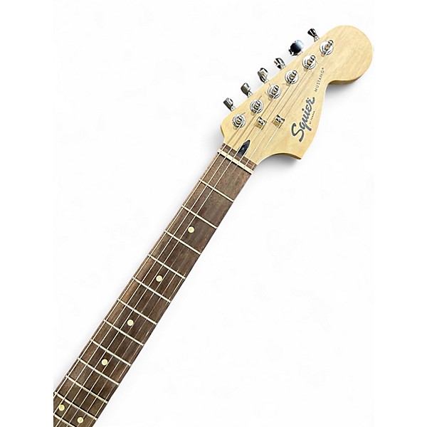 Used Squier Bullet Mustang HH Blue Solid Body Electric Guitar