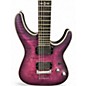 Used Schecter Guitar Research C1 Platinum Purple Solid Body Electric Guitar