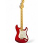 Used 2007 Fender Standard Stratocaster Candy Apple Red Solid Body Electric Guitar thumbnail