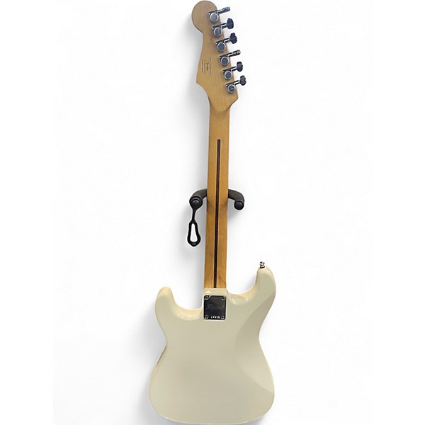 Used Squier Bullet Stratocaster White Solid Body Electric Guitar