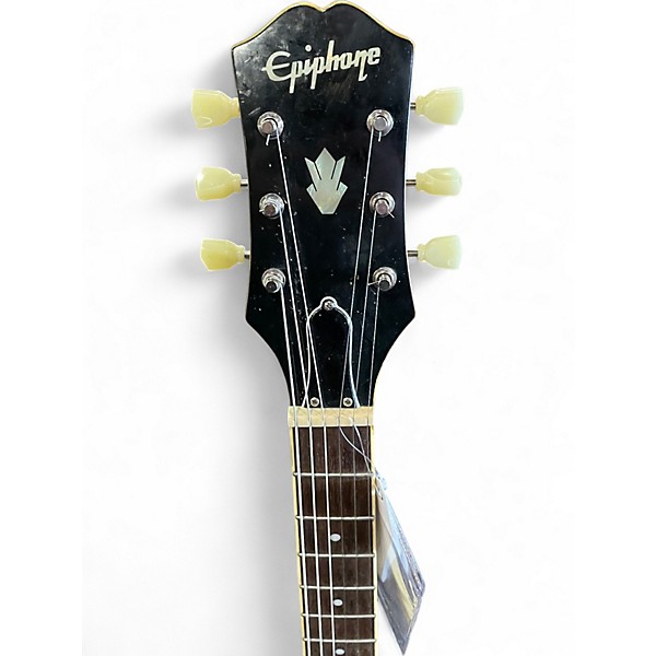 Used Epiphone ES335 Gold Hollow Body Electric Guitar