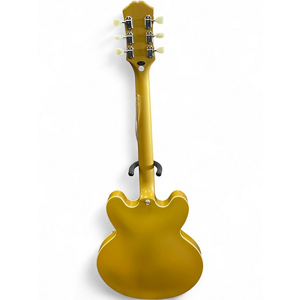 Used Epiphone ES335 Gold Hollow Body Electric Guitar