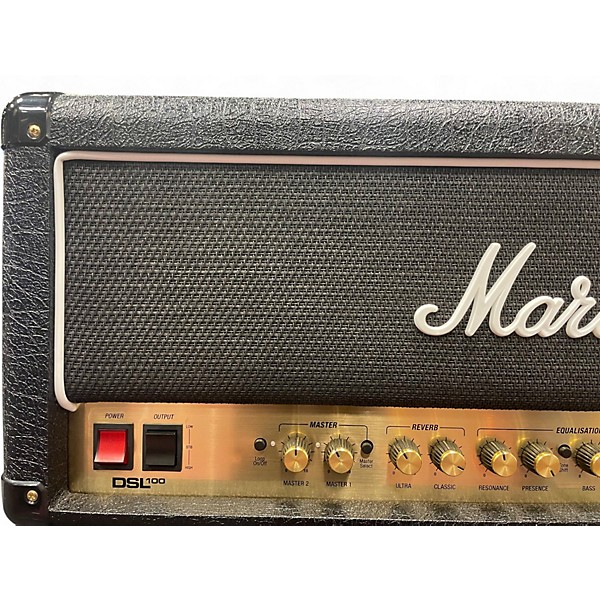 Used 2022 Marshall DSL100H 100W Tube Guitar Amp Head
