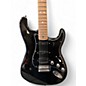 Used Fender Standard Stratocaster HSS Black Solid Body Electric Guitar thumbnail