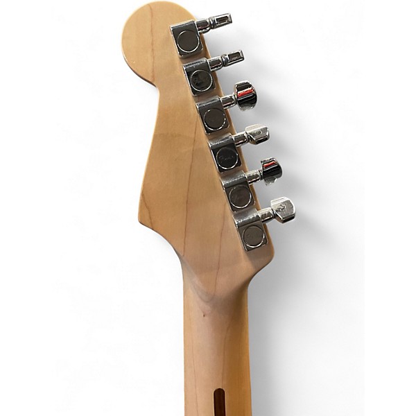 Used Fender Standard Stratocaster HSS Black Solid Body Electric Guitar