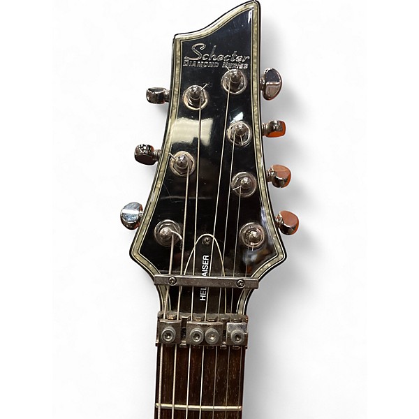 Used Schecter Guitar Research Hellraiser C7 Floyd Rose Black Onyx Solid Body Electric Guitar