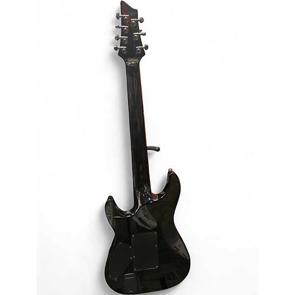 Used Schecter Guitar Research Hellraiser C7 Floyd Rose Black Onyx Solid Body Electric Guitar