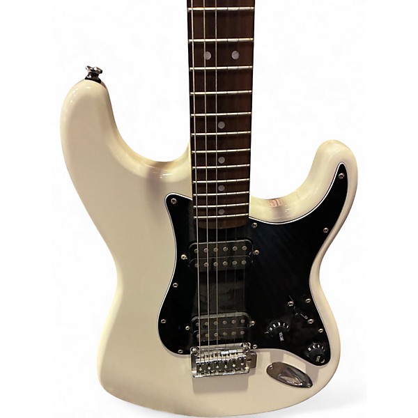 Used Squier stratocaster HH white Solid Body Electric Guitar
