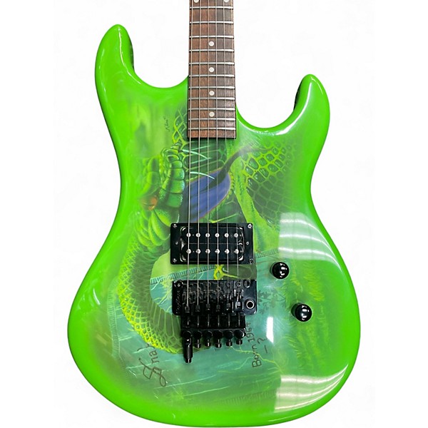 Used Kramer snake sabo graphic Solid Body Electric Guitar