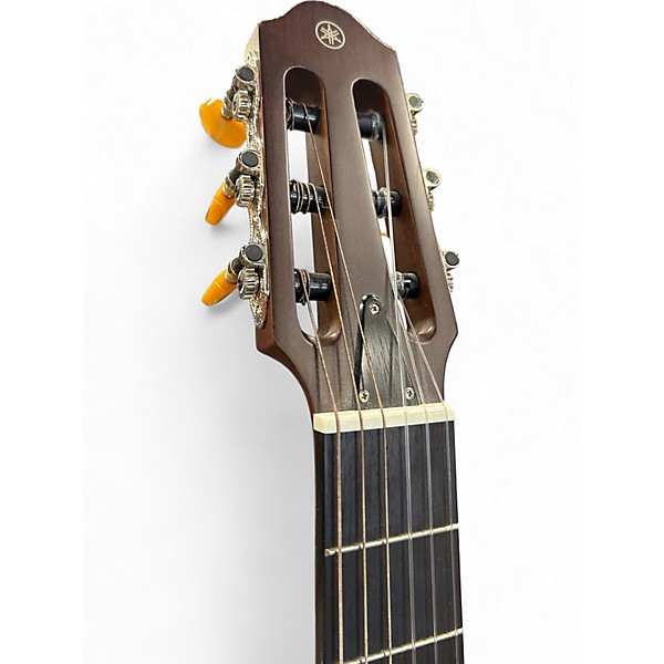 Used Yamaha SLG200N Mahogany Classical Acoustic Electric Guitar
