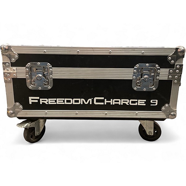 Used CHAUVET DJ Freedom Charge 9 w\ Freedom Quad 4 lights Par Can Light