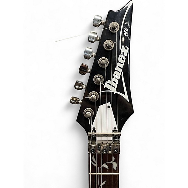 Used Ibanez JEMJR Black Solid Body Electric Guitar