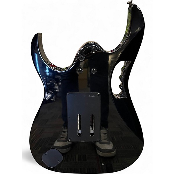 Used Ibanez JEMJR Black Solid Body Electric Guitar