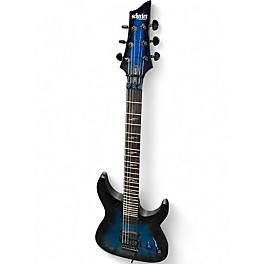Used Schecter Guitar Research OMEN ELITE BLUE Solid Body Electric Guitar