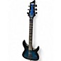 Used Schecter Guitar Research OMEN ELITE BLUE Solid Body Electric Guitar thumbnail