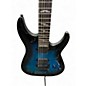 Used Schecter Guitar Research OMEN ELITE BLUE Solid Body Electric Guitar