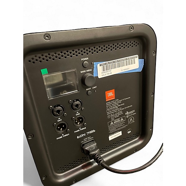 Used JBL EON 718S Powered Subwoofer