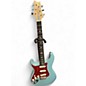 Used PRS SE Silver Sky left handed blue Solid Body Electric Guitar thumbnail