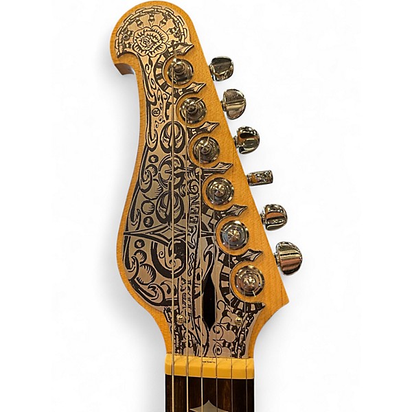 Used Teye Guitars Gypsy Queen Galaxy Sparkle Solid Body Electric Guitar