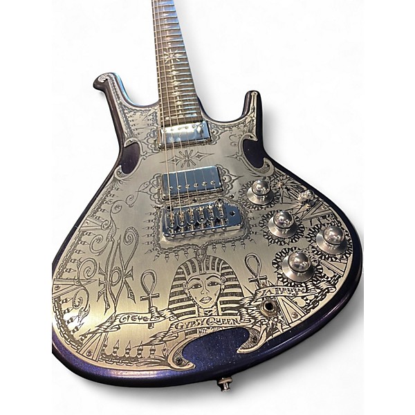 Used Teye Guitars Gypsy Queen Galaxy Sparkle Solid Body Electric Guitar