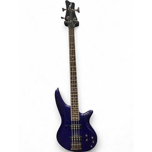 Used Jackson JS3 IV Indigo Blue Electric Bass Guitar