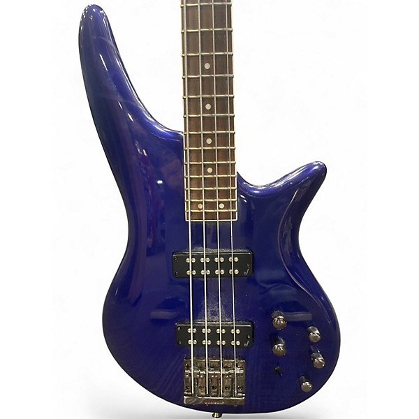 Used Jackson JS3 IV Indigo Blue Electric Bass Guitar